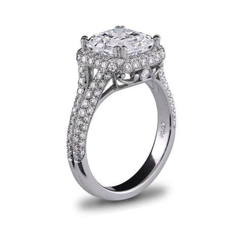 Saturn Jewels Diamond Engagement Ring