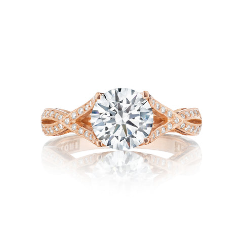 Tacori Pretty in Pink Diamond Engagement Ring