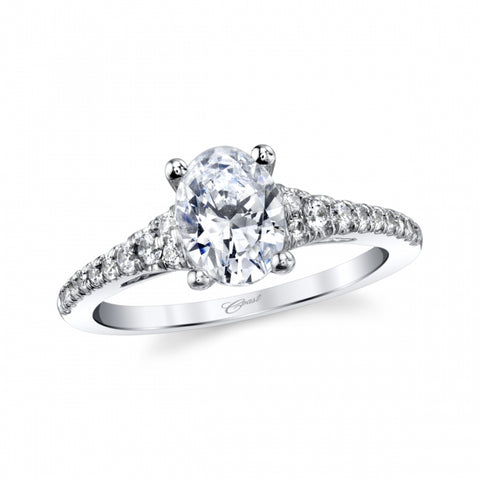 Coast Diamond Oval Engagement Ring