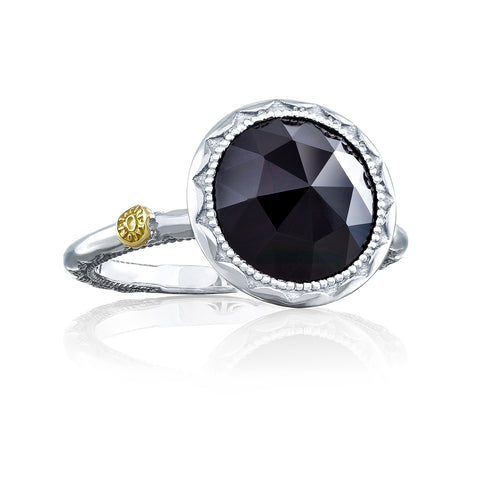 Tacori Crescent Bezel Ring featuring Black Onyx